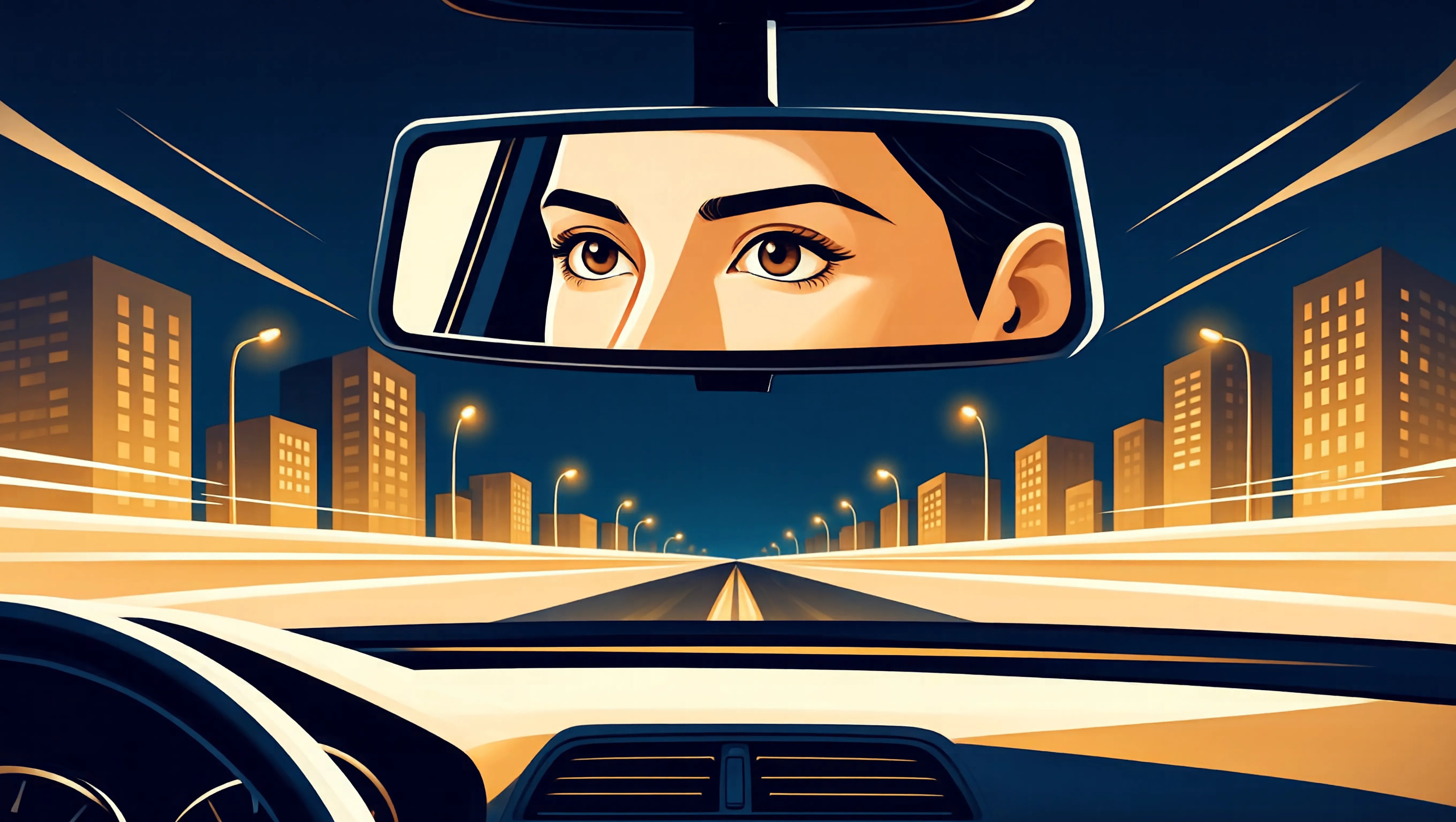 Motorista de aplicativo verificando configurações de segurança no app antes do expediente
